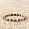 Joias da Moda Transfronteiriças Novas Pulseiras de Pedra Natural Coloridas Retrô Boêmias Europeias e Americanas para Mulheres
