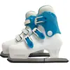 Faca Flor Faca Sapatos Sapatos Padrão Casca Dura Patins de Gelo Adulto Crianças Peça Única Sem Cadarço Patins de Gelo para Pista de Gelo Real