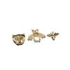 Estilo Coreano Ins Vintage Antiguo Oso de Peluche Conejo Abeja Accesorios Broche Infantil Joyería Zapatos con Agujeros Material