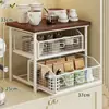 Estante de almacenamiento para portavasos de agua de mesa, portavasos de café, estante para tazas de té y juego de té para el hogar, estante de almacenamiento para aparador