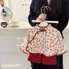 [Colección de Ropa de Felicitaciones de Año Nuevo en Stock] Ropa de Felicitaciones de Año Nuevo para Niñas, Vestidos Nuevos de Invierno para Bebés de Un Año, Nuevas Tendencias en Ropa de Estilo Chino