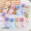 Peine Espejo Doble Cara Color Caramelo Creativo Venta al por Mayor Espejo de Mano Exquisito de Alto Valor Peine Personalizado Cuidado Uso en Casa Maquillaje Retoque