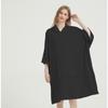 Comércio exterior plus size solto roupa de casa verão exterior camisola estilo europeu e americano pijama toalha de praia absorvente roupão de secagem rápida