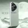 Para Huawei pura70pro Funda de Teléfono Galvanizada Piel de Ciruela P70 Anillo de Metal Resistente a Caídas Funda Integral P70ultra