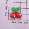 Fruta Fresas Limón Uvas Melocotón Accesorios de Resina DIY Pegamento de Crema Funda para Teléfono Móvil Pasador Diadema Accesorios de Joyería