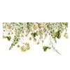 Planta verde tropical flor de margarita sala de estar pasillo dormitorio pared de fondo decoración pegatinas de pared transfronterizo AliExpress generación de cabello