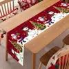 Bandera de Mesa Nueva Navideña Transfronteriza 2026 Mantel Decorativo de Año Nuevo Suministros de Decoración para Fiestas Festivas de Alto Valor Personalización