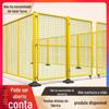 Rede de isolamento de oficina de armazém sem perfuração, rede de cerca de guarda-corpo móvel, rede de partição de equipamentos de fábrica, cerca de arame farpado
