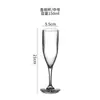 Vaso de Plástico Transparente Japonés para Vino Tinto Vaso de Acrílico para Champagne Anticaída y Resistente Copa Doméstica Copa de Cóctel Vaso de Plástico