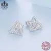 Pendientes Aifula S925 Plata de Ley Nudo Celta Personalizado Símbolo del Infinito Versátiles Joyería para el Día a Día Pendientes de Plata para Mujer