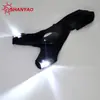 Luvas de Pesca Luminosas LED Meio Dedo Iluminação para Reparo de Carro Luz de Dedo Iluminação para Esportes ao Ar Livre Luvas para Pesca Noturna