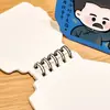 Novo Caderno Espiral Flip-Up Juvenil Desenho Animado Portátil Caderno de Folhas Soltas Papelaria de Estudo Presente de Recompensa Pequeno Presente para Estudante Caderno