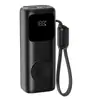 Power Bank Magnético para Reloj de 10000 mAh con Cable de Carga Integrado y Pantalla LED, Conveniente y Fácil de Transportar