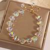 Temperamento Cristal Tecido Pulseira Feminino Nicho Design Pulseira Personalizada Simples Estudante Namorada Internet Celebridade Pulseira Mão Jóias