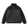 Abrigo acolchado de algodón de nueva llegada 2024 para hombres y mujeres con tendencia de moda otoño e invierno, cuello alto, acolchado a máquina, algodón polar, abrigo de cachemira