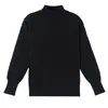 Otoño/Invierno 2026 Top de Punto Adelgazante y Juvenil Capa Base Moda Tejido Reductor de Edad Versátil Suéter