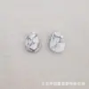 Anel de Pedra Natural Cristal Ágata Gota d'Água Superfície DIY Meio Patch Contas Colar Grampo de Cabelo Brincos Estilo Chinês Acessórios de Joia