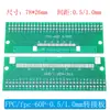 Placa Adaptadora FPC/FFC Conector de Passo 0,5mm/1,0mm para Cabo Flexível de Fita de Conexão Direta 2,54