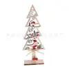 Casa de Madera Estilo Granja Decoraciones Navideñas Mesa de Madera Árbol de Navidad Árbol de Navidad Estilo Campestre
