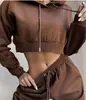 Venta Caliente 2022 Amazon Aliexpress Wish Talla Grande Trajes Deportivos y de Ocio para Mujer de Lana Europeos y Americanos Transfronterizos