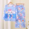 Pijamas para niños del sudeste asiático Conjuntos de ropa para niños Primavera y otoño Pantalones de manga larga Pijamas para bebés niños y niñas Conjuntos de ropa para el hogar