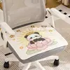Cojín de Seda de Hielo, Cojín Lindo de Trasero de Panda, Cojín para Silla de Oficina que No da Calor en Verano, Cojín Fresco y Transpirable para Dormitorios de Estudiantes