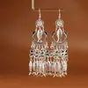 Pendientes de Pavo Real para Minorías Étnicas, Regalos Retro de Plata Miao Estilo Étnico, Accesorios de Pendientes Vintage de Imitación Plata