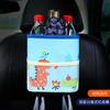 Bote de Basura para Coche de Dibujos Animados Creativo Impermeable Colgante Multifuncional Almacenamiento de Asiento Trasero Bolsa de Almacenamiento