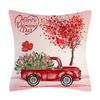 Nueva funda de almohada de San Valentín de Amazon, cojín para el hogar, cojín para sofá, funda de almohada de lino