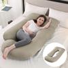 Almohada de Embarazo Amazon Protector de Cintura Almohada Inclinada para Dormir de Lado Almohada para Dormir de Embarazo en Forma de J Removible y Lavable Almohada de Embarazo Transfronteriza