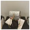 Bolsas Otoño 2025 Nuevo Bolso Cruzado Bolso de Mujer Cadena Bolso Pequeño Gama Alta Mini Moderno Diamante Bolso Cuadrado Pequeño