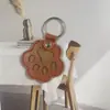 Colgante de Almacenamiento de Pelo de Mascota Transfronterizo Colgante Creativo de Metal para Coche Llavero de Cuero Colgante Regalo Fábrica de Regalos al por Mayor