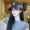 Gorra de Béisbol Lavada Estilo Retro de Verano para Mujer, Sombrero de Sol Versátil Estilo Coreano para Cabeza Grande para Mujer, Gorra con Visera Nueva de Moda para Hombre