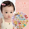 Presilha de Cabelo Cartoon Fofa Estilo Coreano para Meninas, Bebês, Presilhas para Suor, Não Danifica, Presilhas para Pelugem, Presilhas Totalmente Envoltas em Tecido, Acessórios de Cabelo