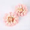 Flor Dália Simulada de 10cm para Decoração de Parede de Flores de Casamento, Acessórios de Cabelo DIY, Flores para Sapatos, Flores para Chapéus, Acessórios de Vestuário Atacado
