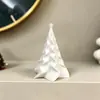 Adorno Navideño con Forma de Ola de Venta Caliente Transfronterizo Estilo Simple Jóvenes Atmósfera Navideña en Casa Adorno de Escritorio