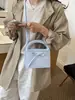 2026 Nuevo Bolso Cruzado tipo Clutch de Cuero Genuino Versátil para Mujer, Bolso de Hombro con Cadena de Estilo Fresco, Bolso de Mano de Moda