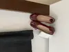 Novos Sapatilhas Redondas de Bico Redondo 2026, Sapatos Femininos Estilo Retro Francês em Nude e Vinho