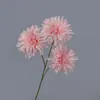 Venda Direta de Fábrica Crisântemo Artificial de Casamento Material de Flor Artificial Flor de Seda Decoração de Janela Teto de Salão de Casamento Arranjo de Flores para Guia de Estrada