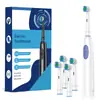 Cepillo de Dientes Eléctrico para Adultos Modelo de Pila Seca Resistente al Agua DuPont Múltiples Colores Disponibles Venta al por Mayor de Fábrica Personalizado Comercio Exterior El Más Vendido