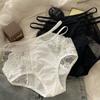 Calcinhas de Renda Estampa de Leopardo para Mulheres, Sem Costura, Forro 100% Algodão, Cintura Média, Levanta Bumbum, Tamanho Grande, Tanga Sexy, Estilo Fino de Verão
