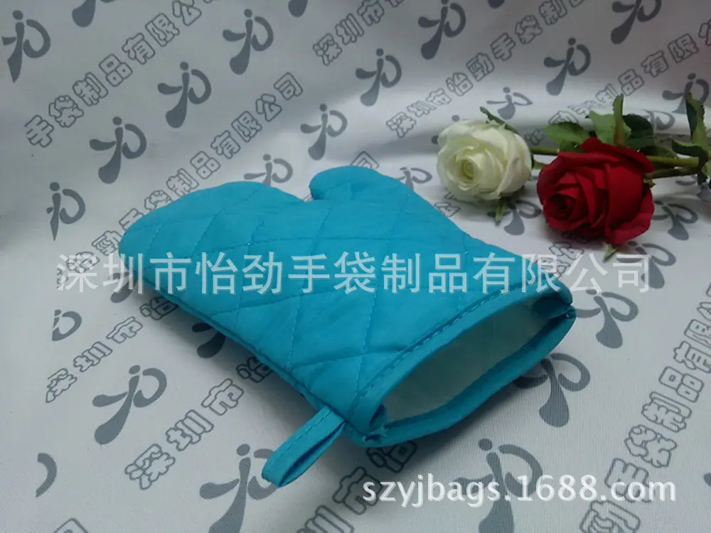 短款间棉隔热手套