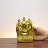 Grande Tigela de Tesouro de Latão de Cinco Vias para Decoração de Casa, Estátua de Buda, Artesanato para Sala de Estar