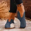 Colección de otoño 2026 transfronteriza: Zapatos planos de estilo coreano, mocasines de punta redonda, suela blanda, transpirables y cómodos para el uso diario, diseñados para mujeres