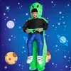 Fantasias Infláveis de Alienígena Festa Adereços Engraçados Fofo Et Fantasias Infláveis de Alienígena
