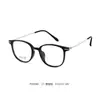 30580 Monturas de Gafas Ultraligeras de Titanio para Mujer, Estilo Moderno para Caras Redondas, Monturas TR para Hombre, Gafas sin Graduación, Gafas con Graduación