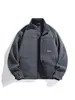 Jaqueta de Trabalho Nova para Primavera e Outono Masculina, Casaco Casual Solto, Gola Lapela Retrô, Peça Superior Japonesa Moderna e Versátil