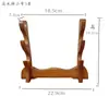 Pequeño Soporte de Espada de Madera, Soporte para Espada, Soporte para Armas, Soporte para Espada Samurai, Soporte Negro para Armas, Soporte para Cuchillos
