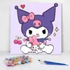 Pintura al Óleo Digital Niños Bricolaje Pintado a Mano Dibujos Animados Relleno de Color Pigmento Pintura Decorativa Pintada a Mano Fabricante Venta al por Mayor