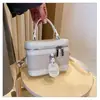 Bolsa quadrada pequena da moda deste ano Bolsa de mão estilo coreano para mulheres elegante versátil bolsa caixa bolsa transversal casual luxo leve